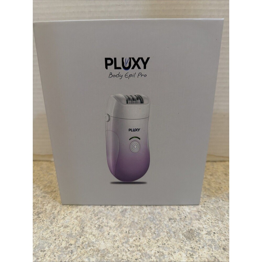 Pluxy Body Epil Pro Hair Removal Foot Grinder Kit New Open Box
